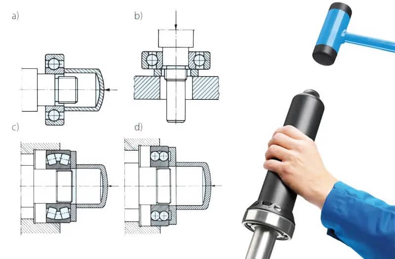 ابزارهای لازم برای نصب حرفه‌ای بلبرینگ