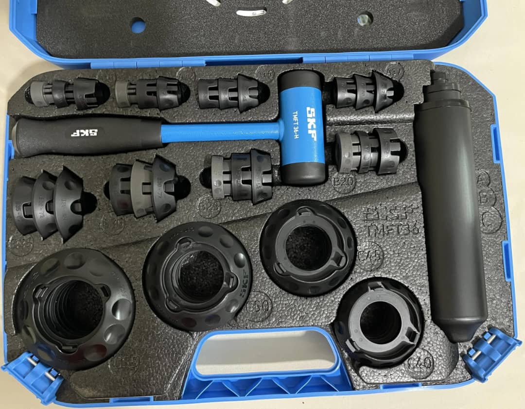 ابزارهای لازم برای نصب حرفه‌ای بلبرینگ